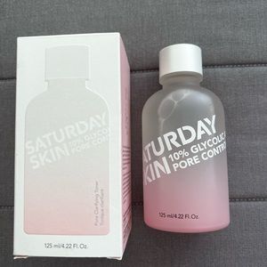 NWT Pore Clarifying Toner / Saturday Skin